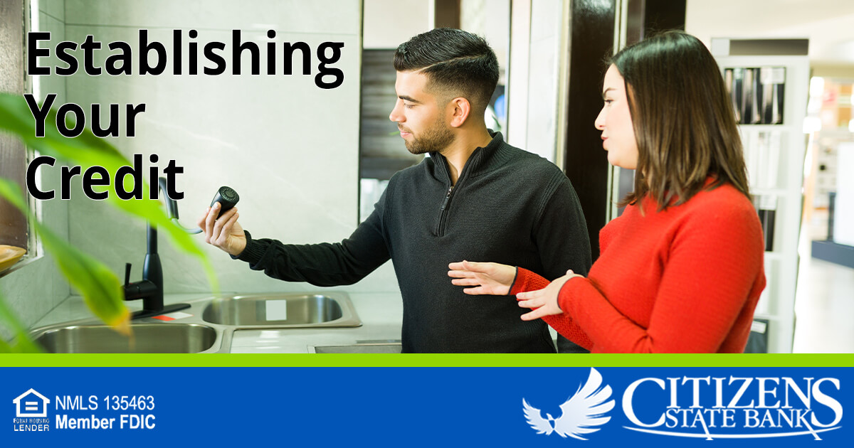 Establishing Your Credit