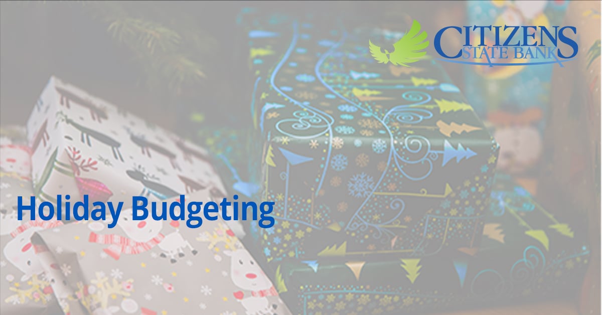 Holiday Budgeting
