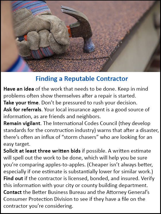 How to find a reputable contractor