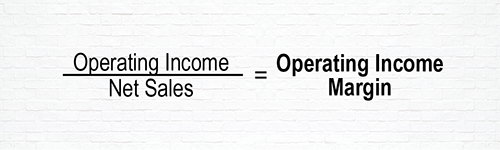 Determining Operating Income Margin