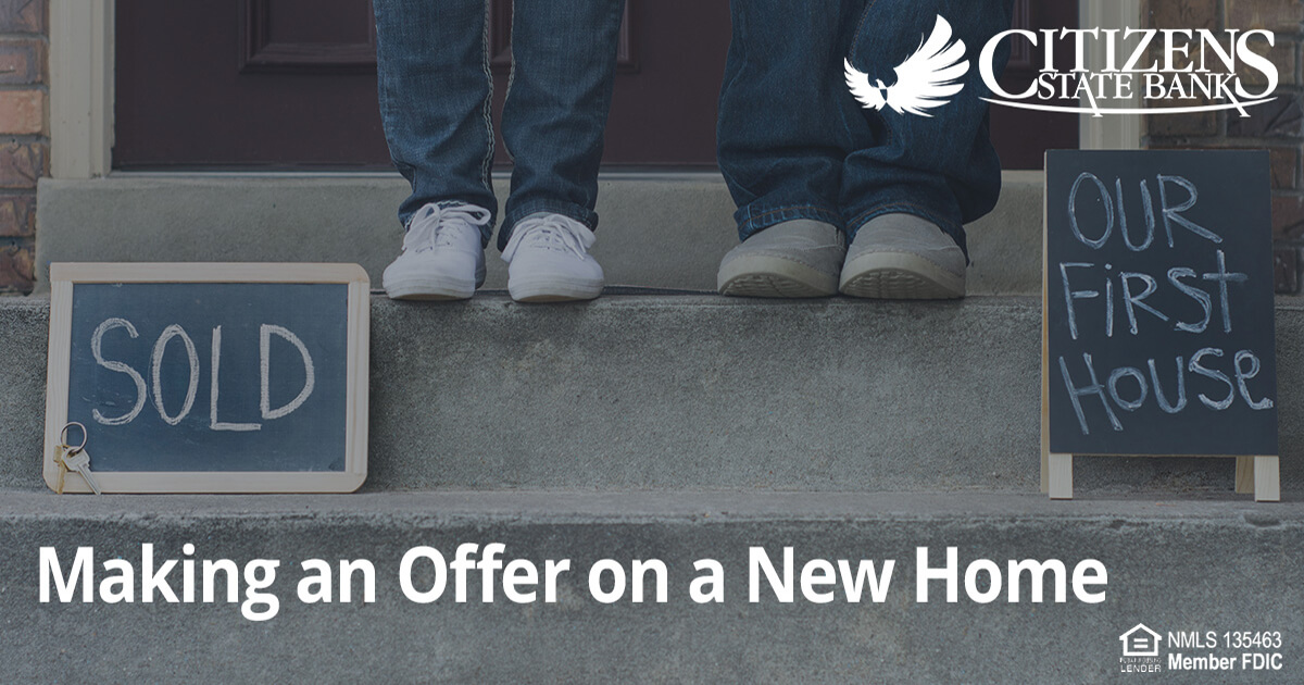 Making an Offer on a New Home