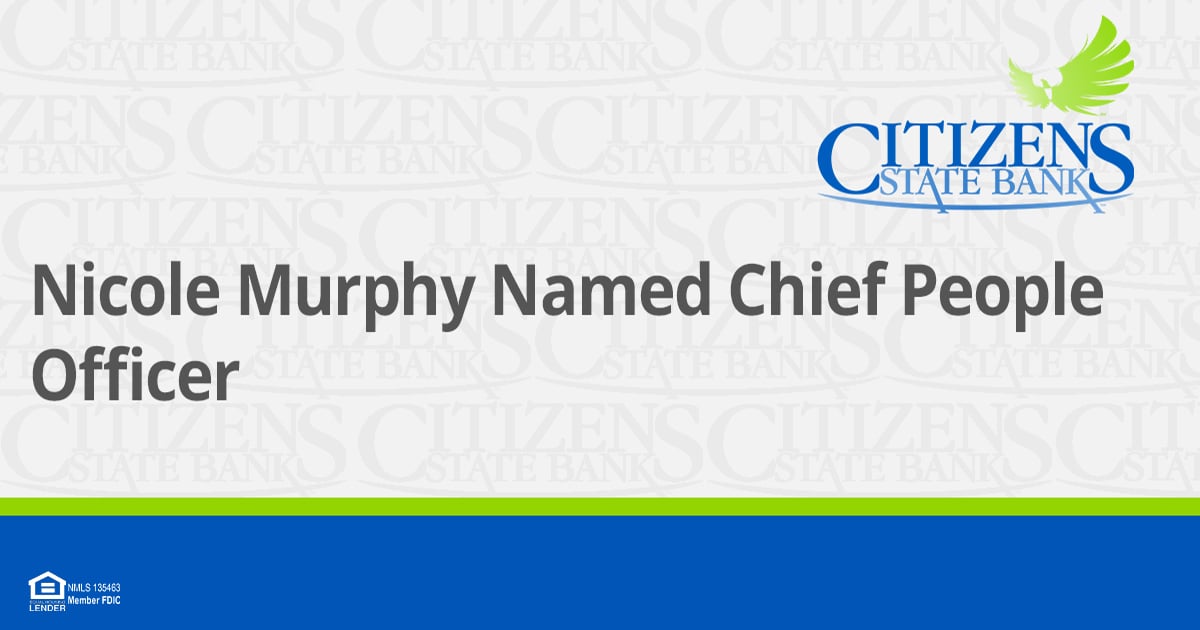 Nicole Murphy has been hired as Chief People Officer