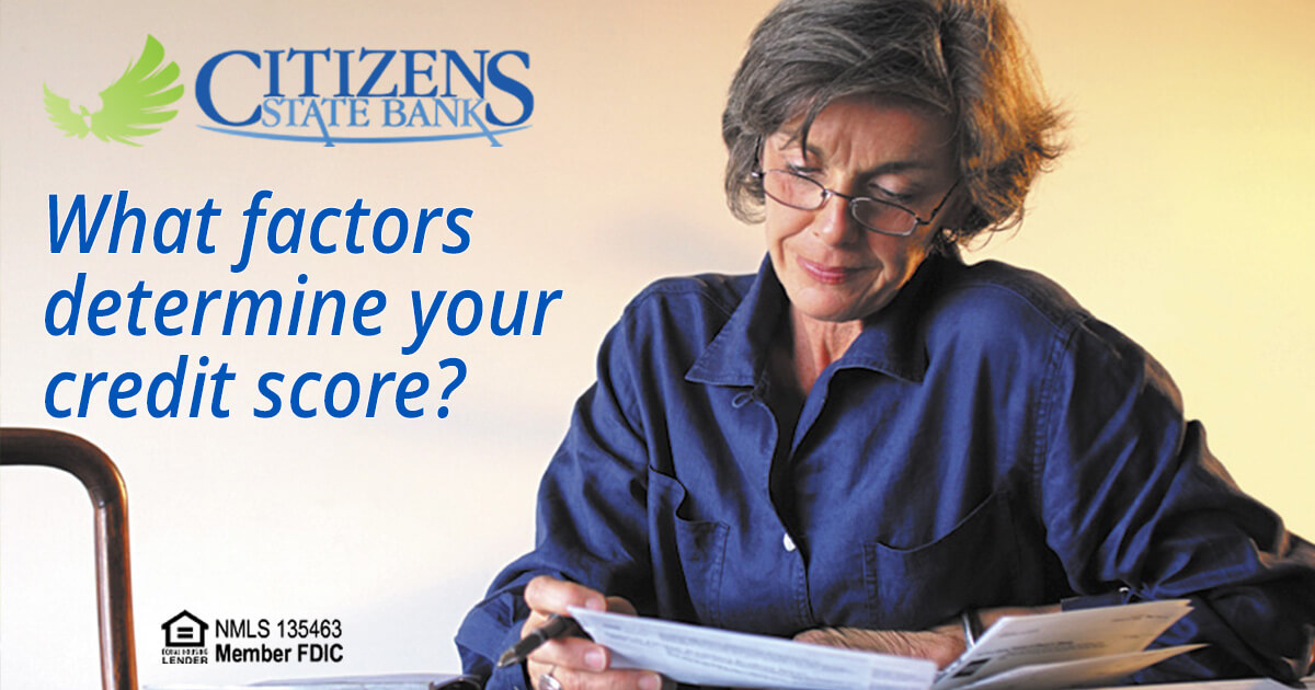 Mature woman reviewing her credit report