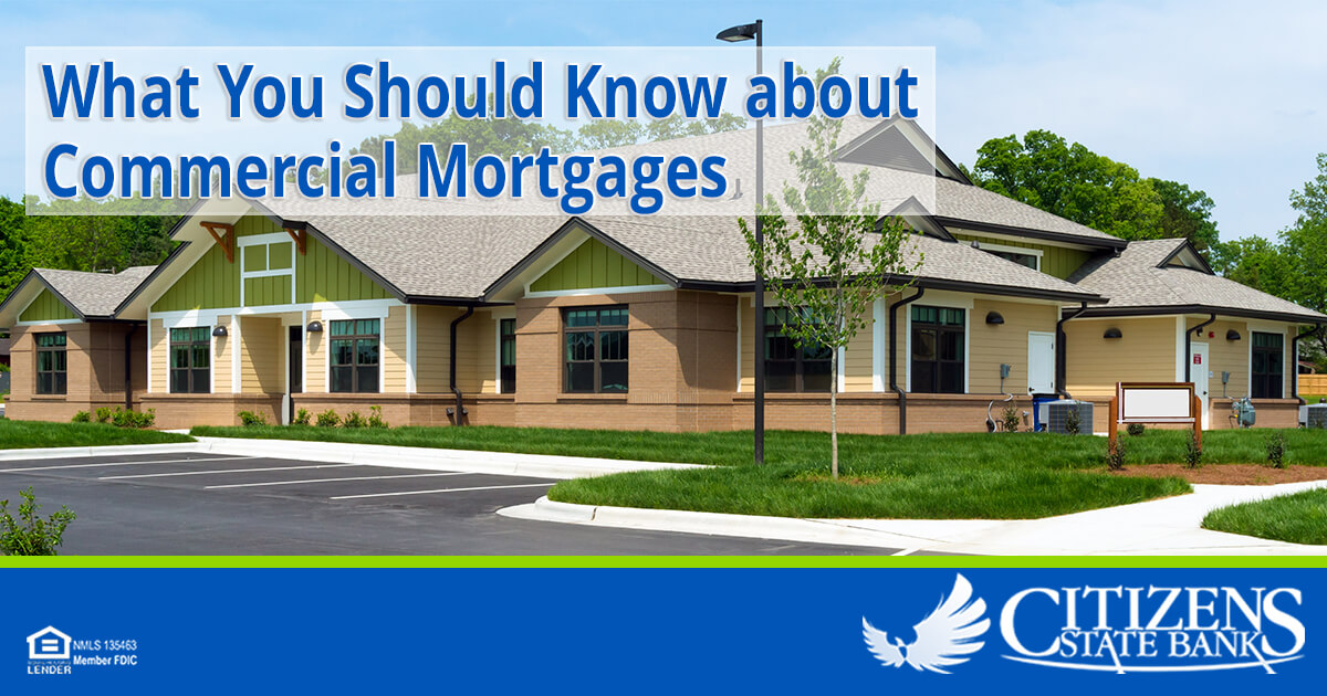 What you should know about commercial mortgages