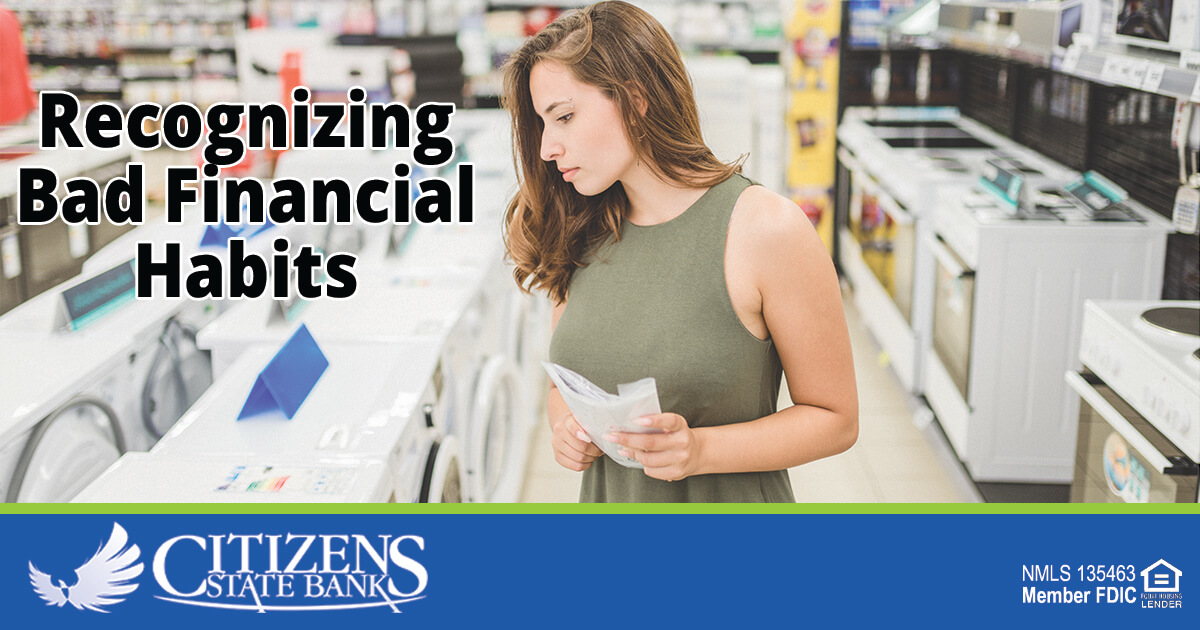 Recognizing Bad Financial Habits