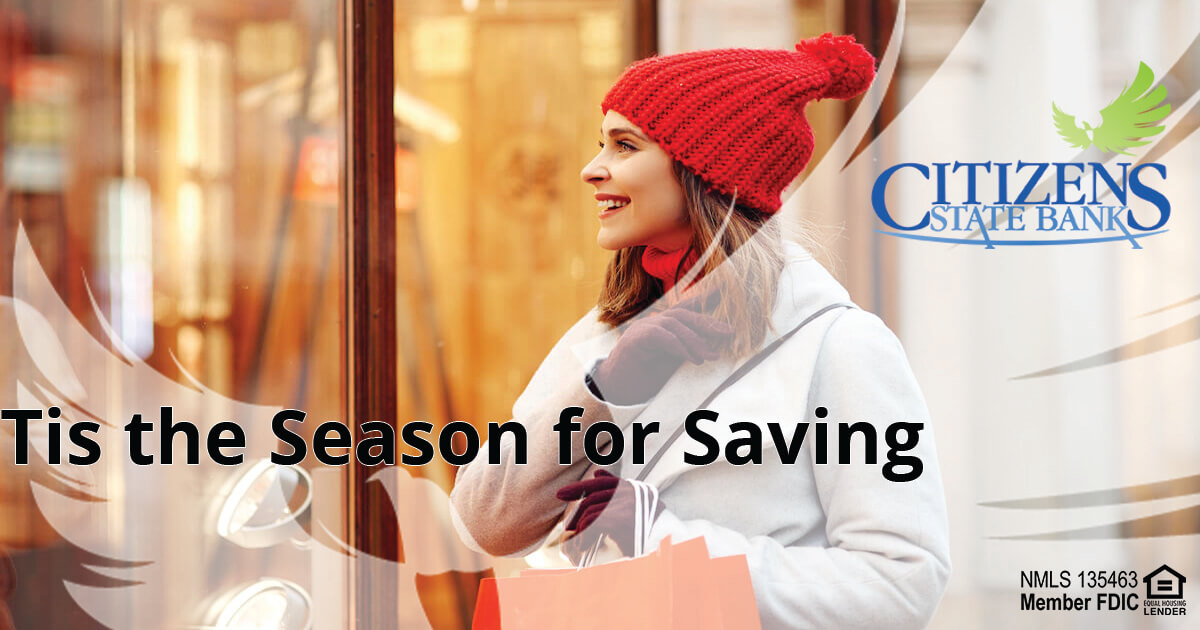 Tis the Season for Saving