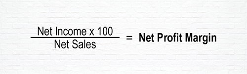 Equation to Determine Net Profit Margin
