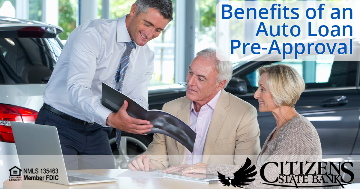 Benefits of an Auto Loan PreApproval